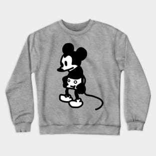 Sad Mouse and Steamboat Willie 1928 Crewneck Sweatshirt